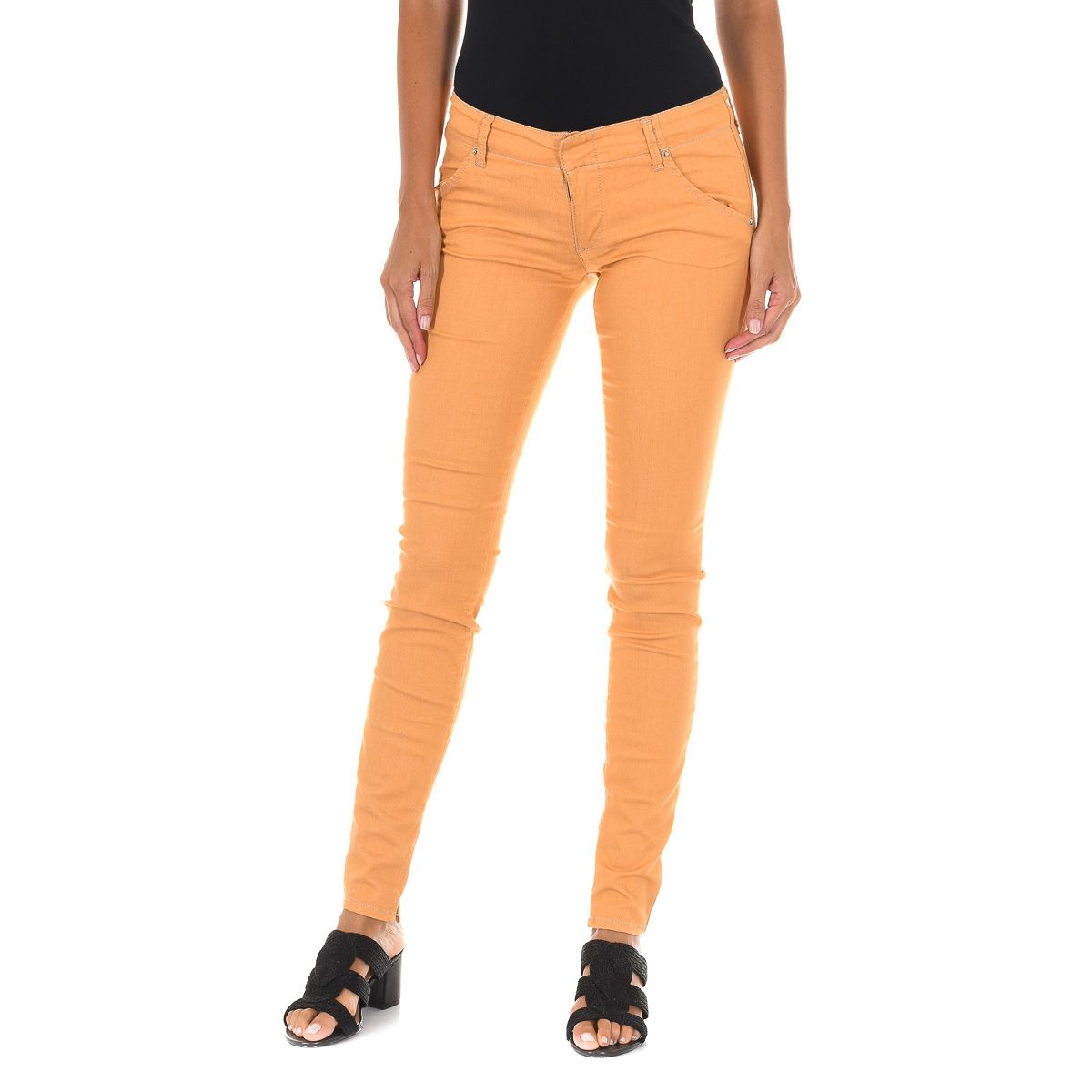 Schmale Stretch Twill Hose