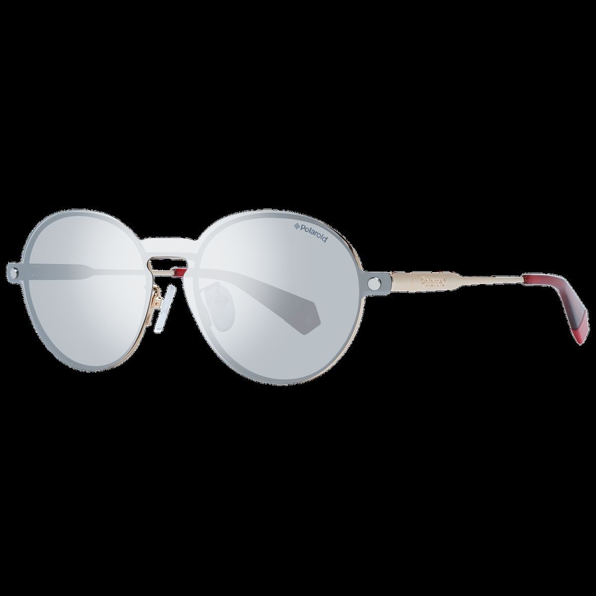 Runde Sonnenbrille mit Spiegelgläsern