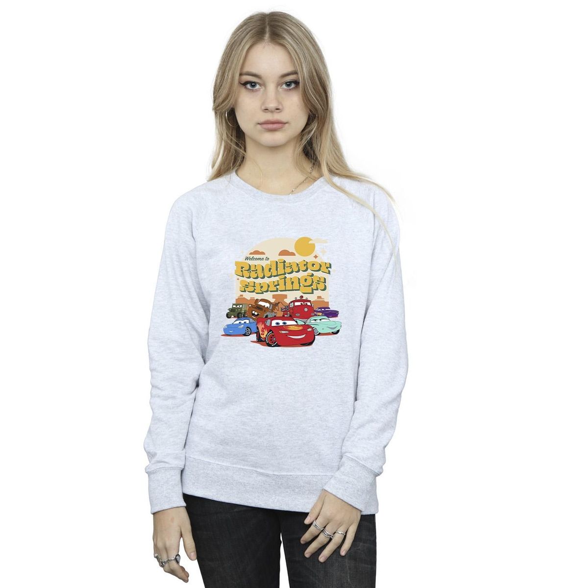 Radiator Springs Grafik-Pullover Sweatshirt