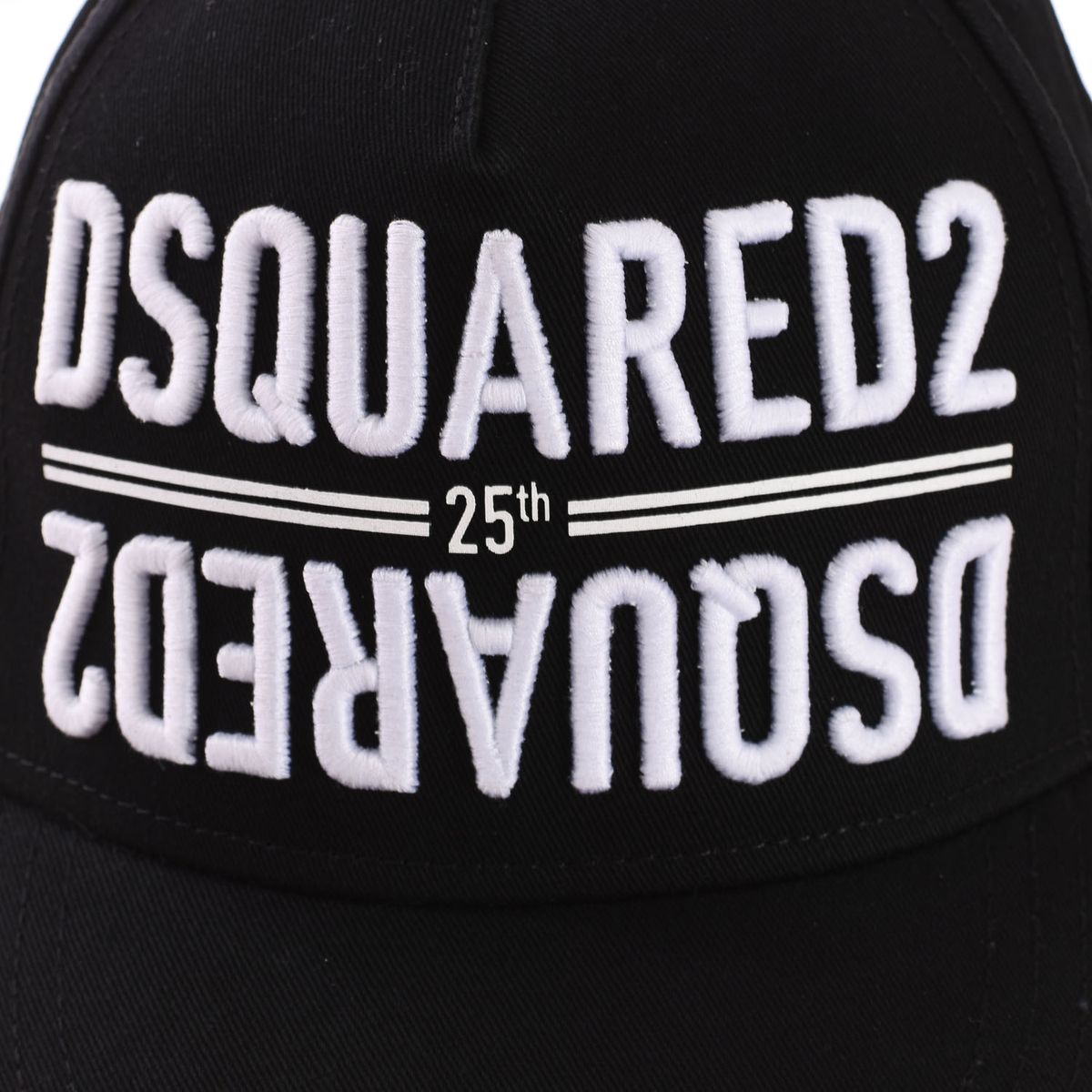Distressed Baseballkappe mit Logo-Stickerei