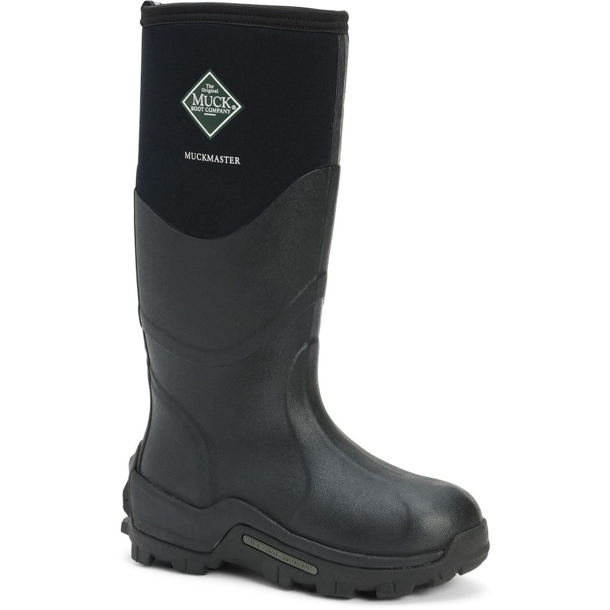 Muck Boots Muckmaster Hi Gummi Schwarz Wellington Stiefel
