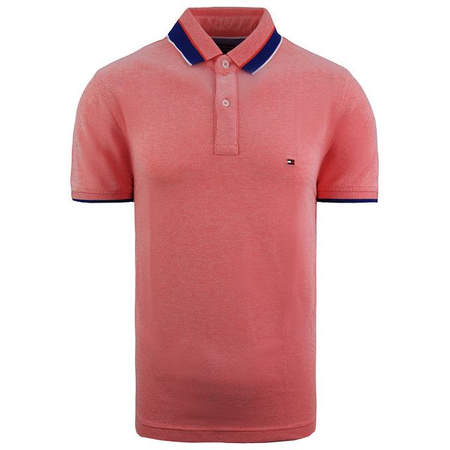 Poloshirt aus Baumwolle mit Spitzenkragen