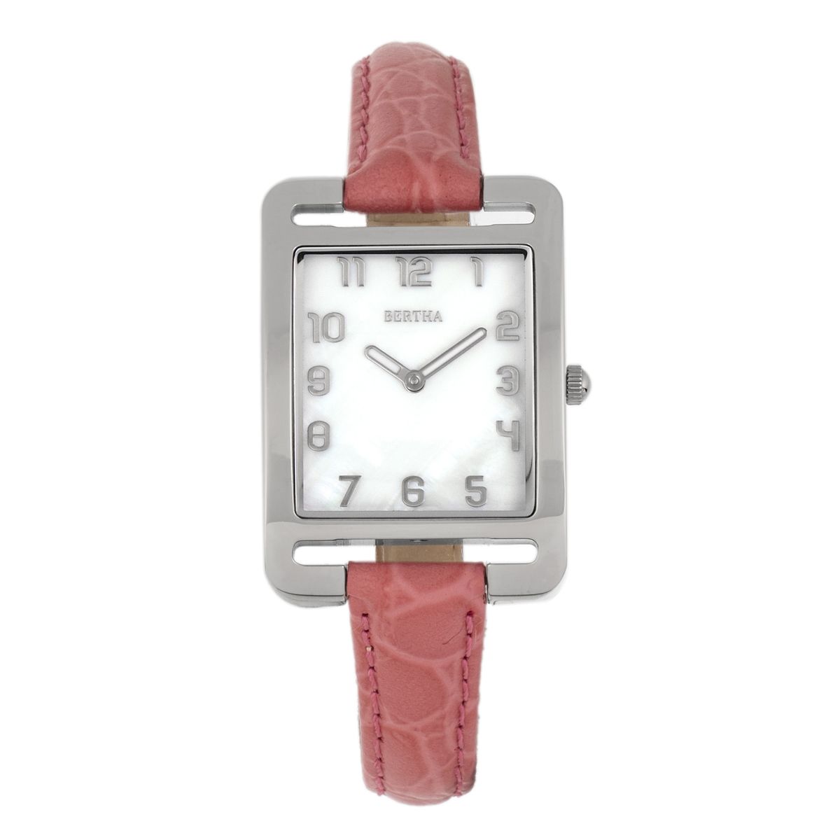 Elegante goldfarbene rechteckige Uhr