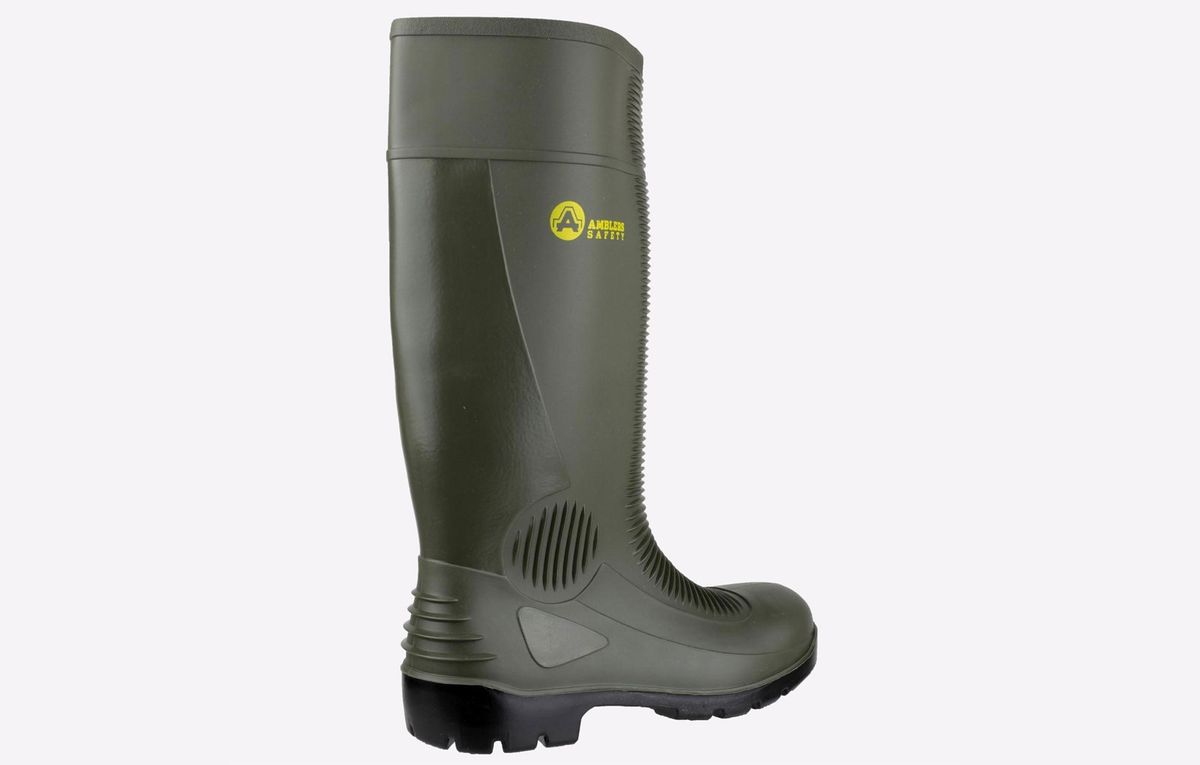 Wasserdichte Sicherheitsgummistiefel mit Stahlkappe