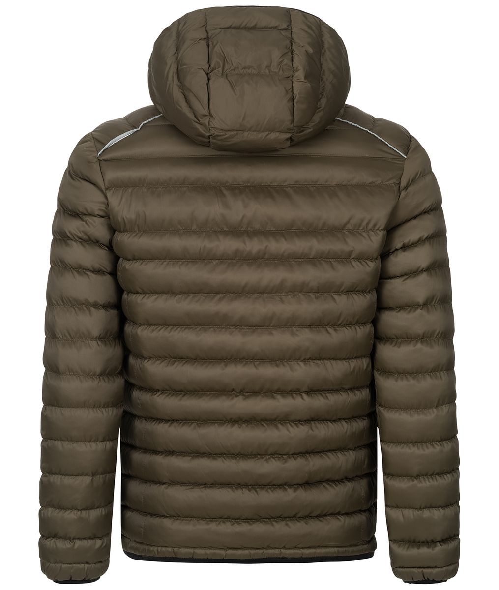 Gesteppte Pufferjacke mit Kapuze
