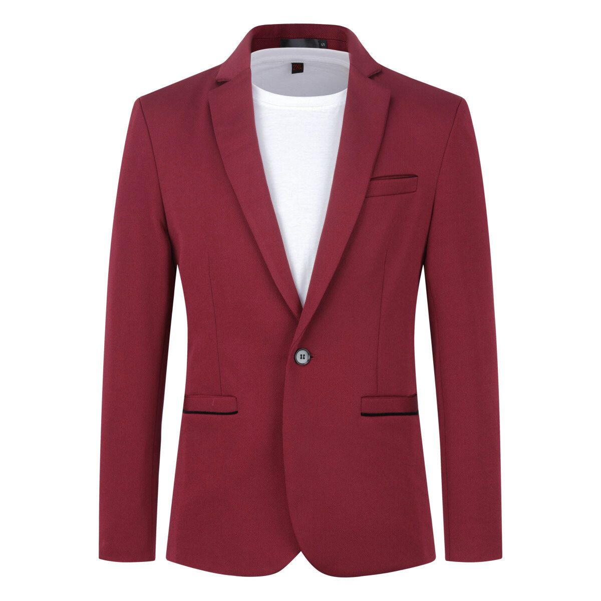 Herren Slim Fit Freizeit Blazer