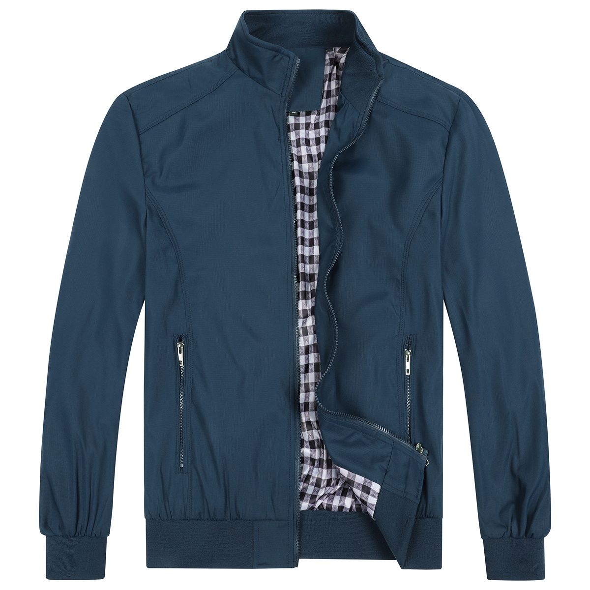 Herren Bomberjacke mit Stehkragen