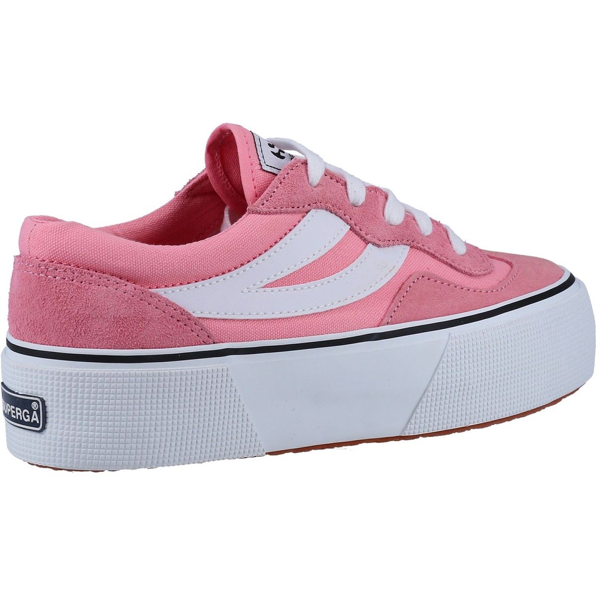 Plateau-Sneaker im Volley-Stil Colorblock