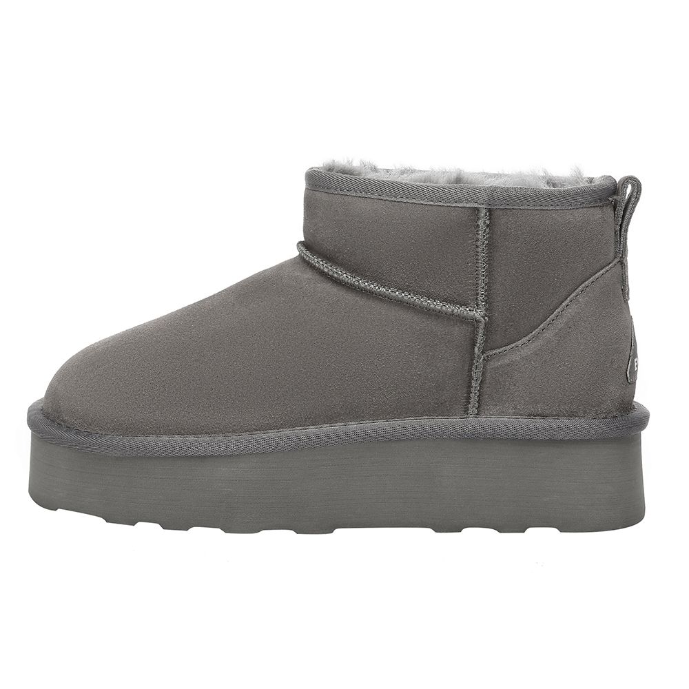 Ultra Mini Plateau Stiefeletten