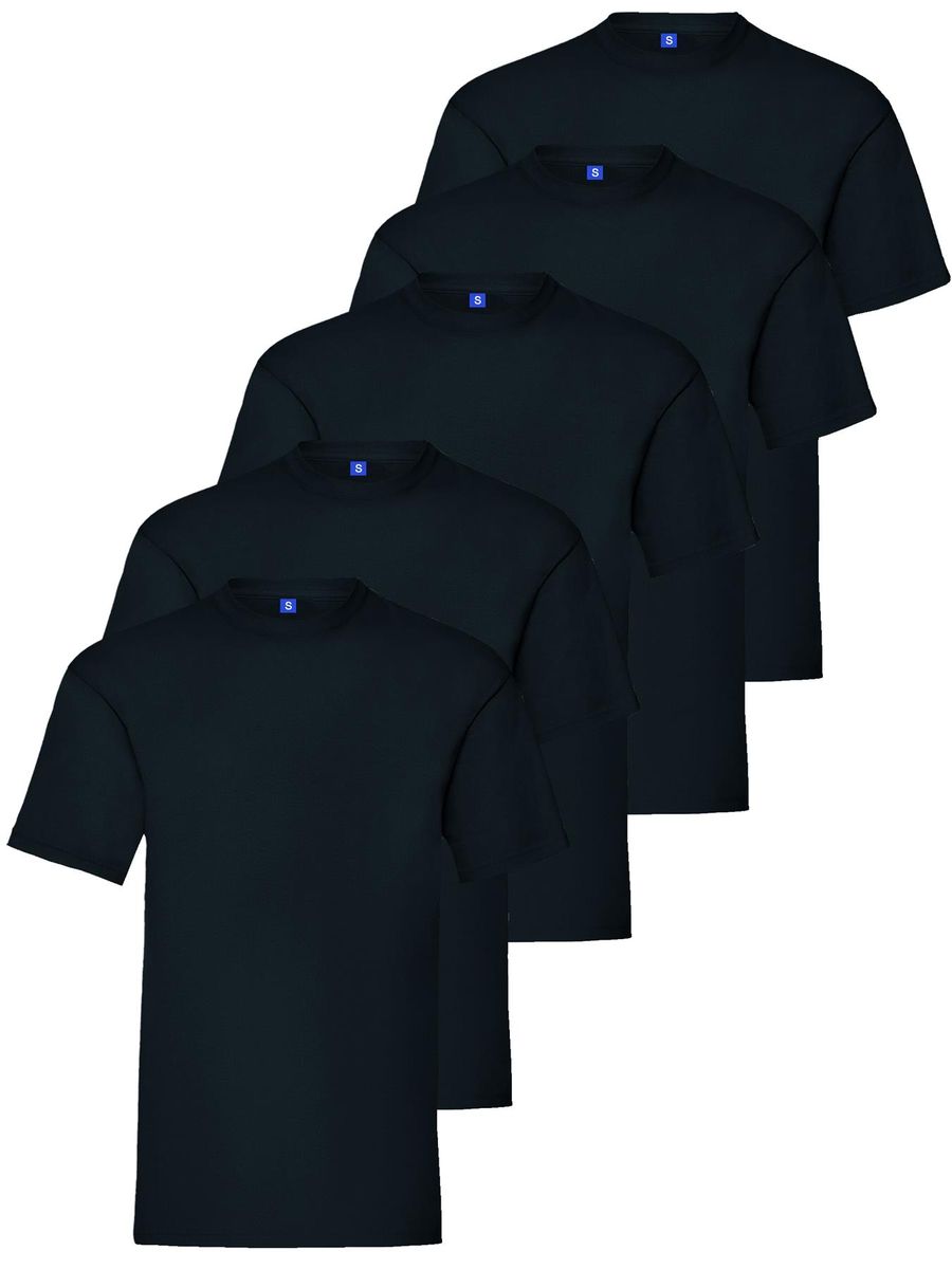 Klassisches T-Shirt-Pack mit Rundhalsausschnitt