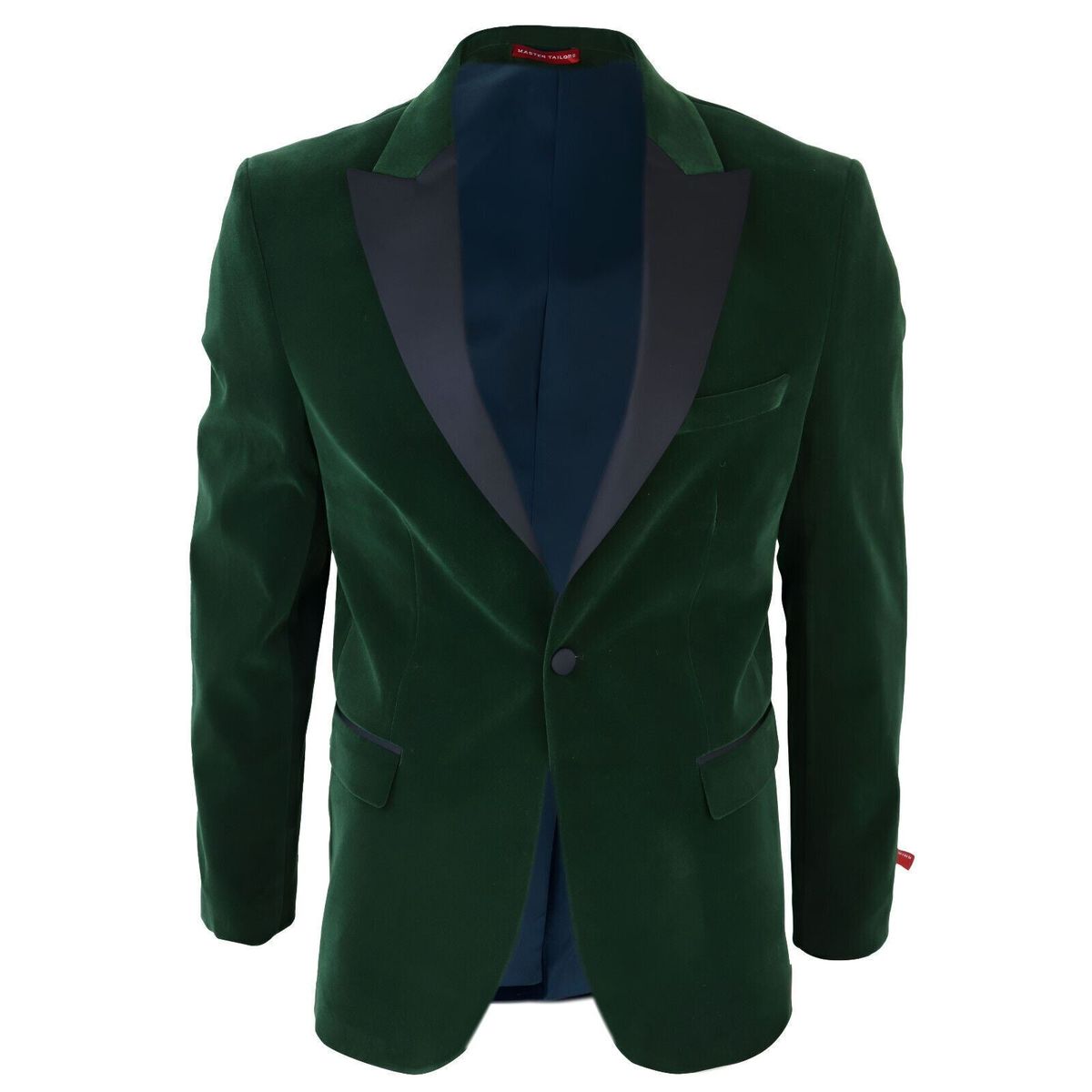 Grüner Samt Dinner Smoking Blazer
