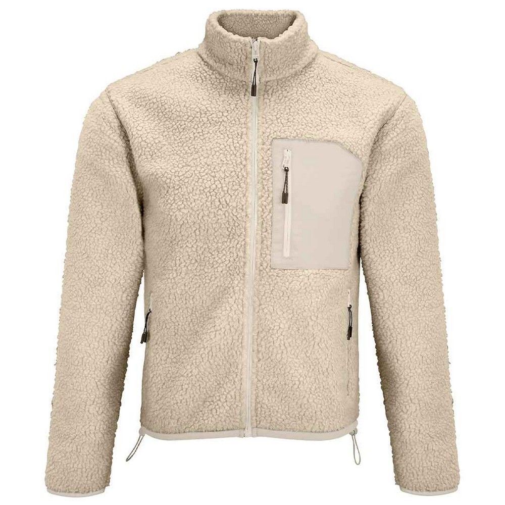 Sherpa Fleece Jacke mit Reißverschluss