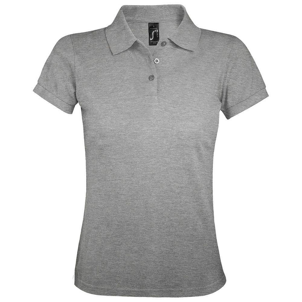 Damen Kurzarm Piqué Poloshirt