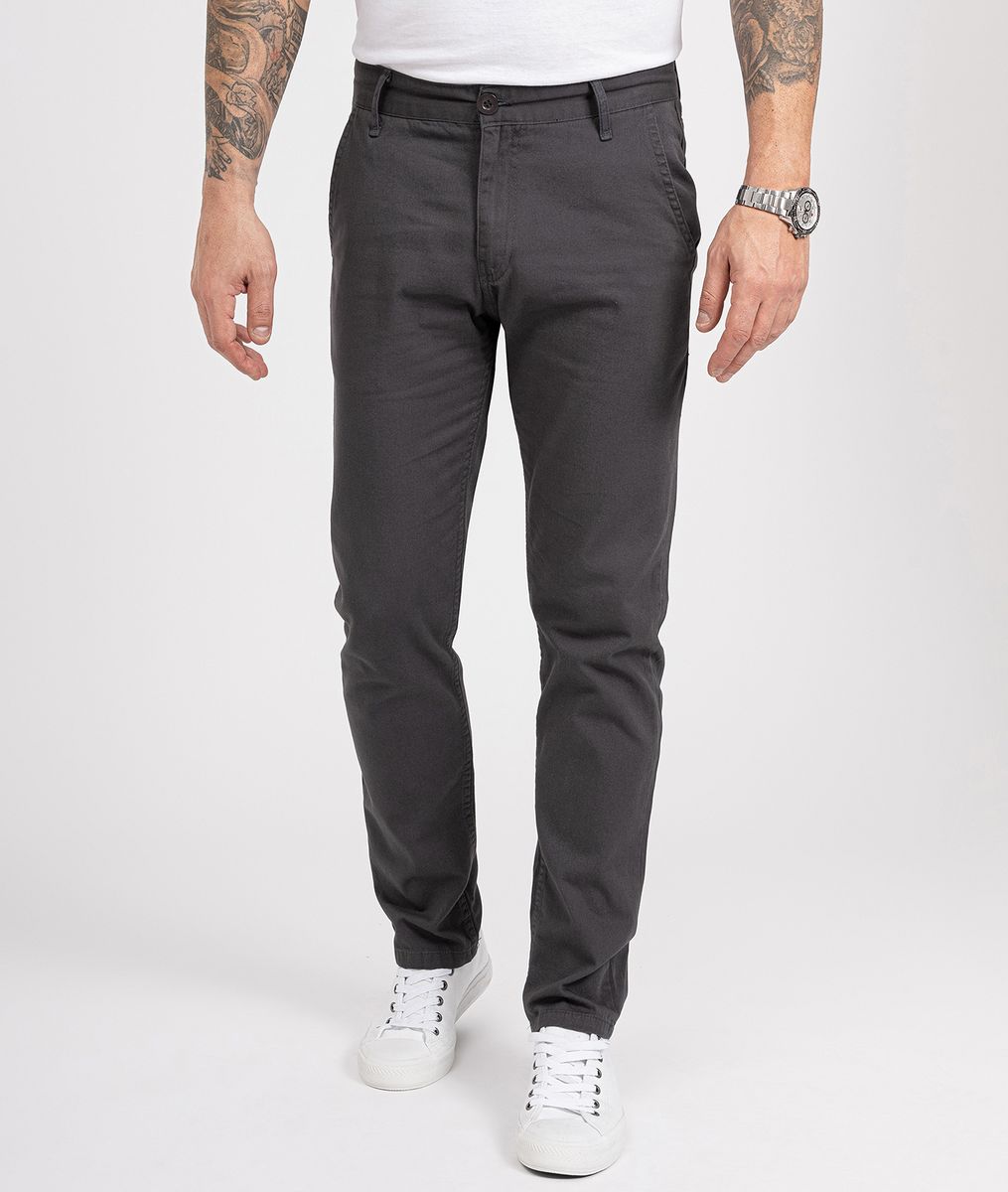 Klassische Slim-Fit Chino Hose