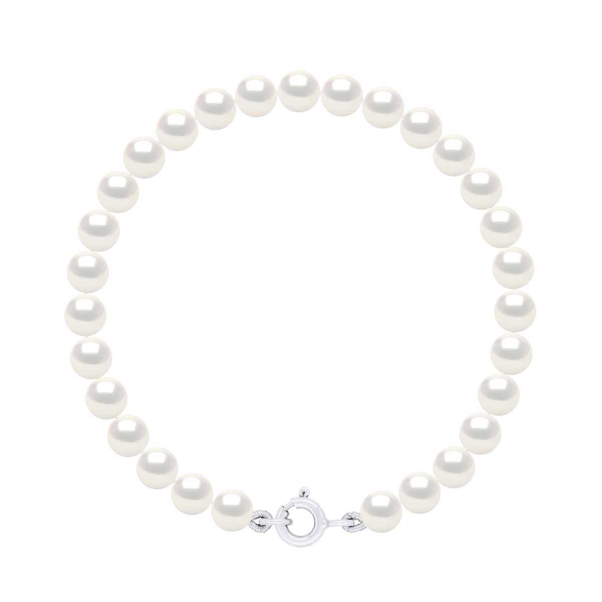 Klassisches Süßwasser-Zuchtperlen Armband