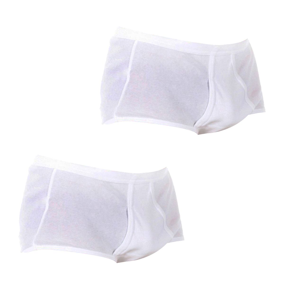 Klassische Baumwollslips mit Seitenöffnung