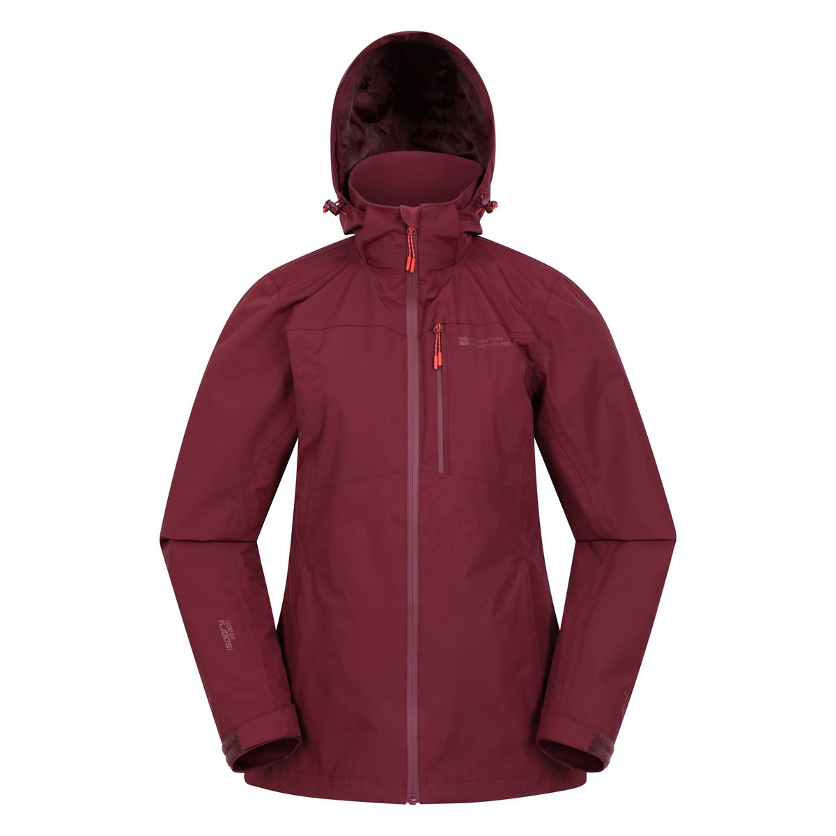 Mountain Warehouse - "Rainforest II Extreme" Jacke, wasserfest für Damen (Burgunderrot)