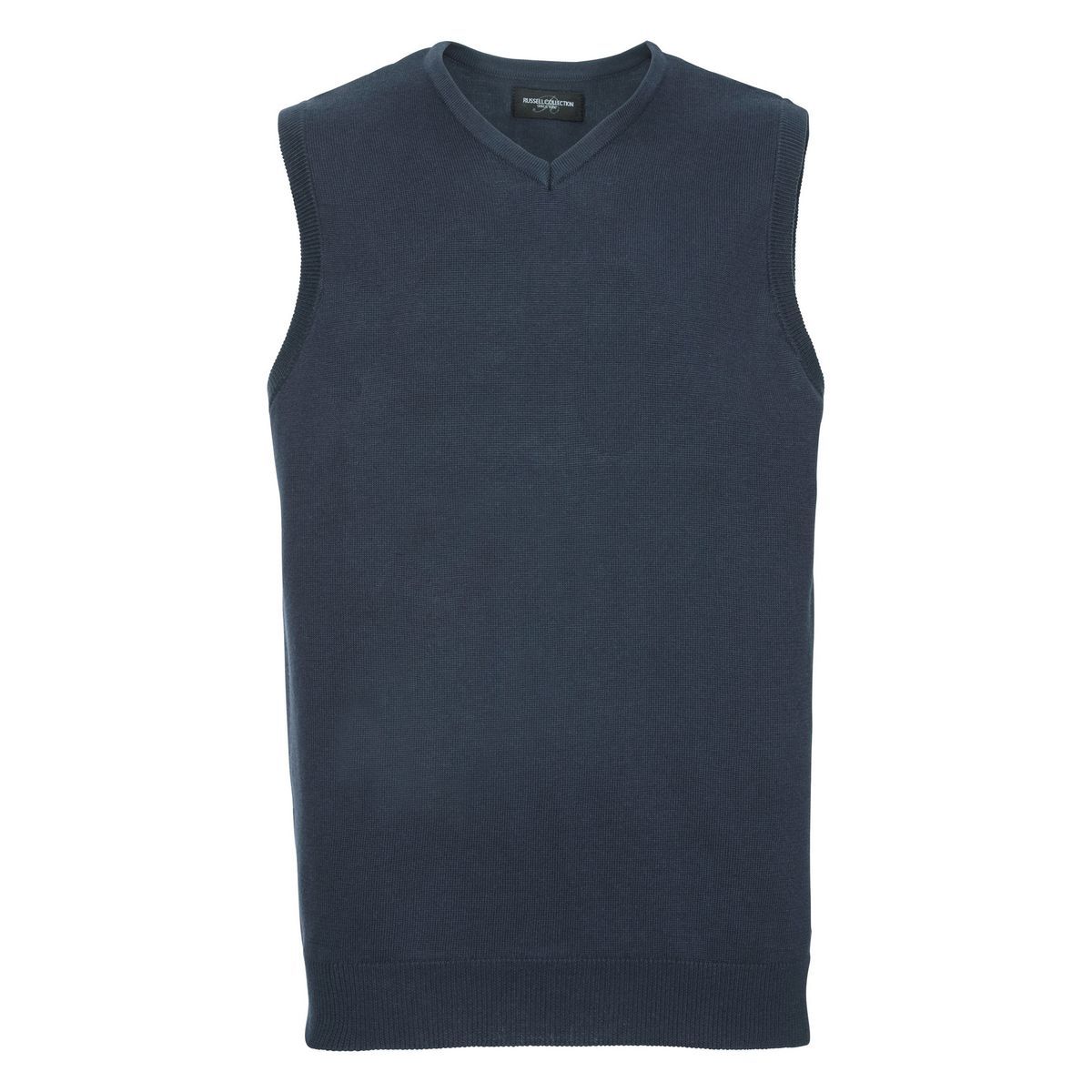 Ärmelloser Herren Strickpullover mit V-Ausschnitt