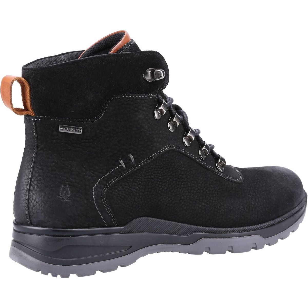 Wasserdichte Nubukleder-Ankle-Boots