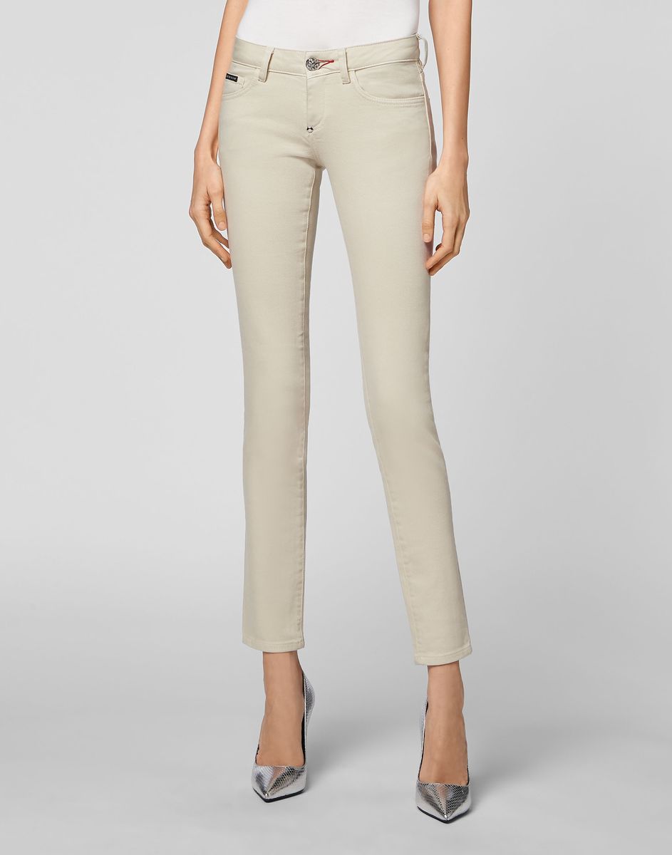 Slim Fit Stone Washed Jeans