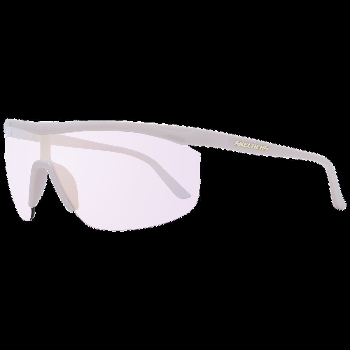 Futuristische Schild Sonnenbrille in Rosa
