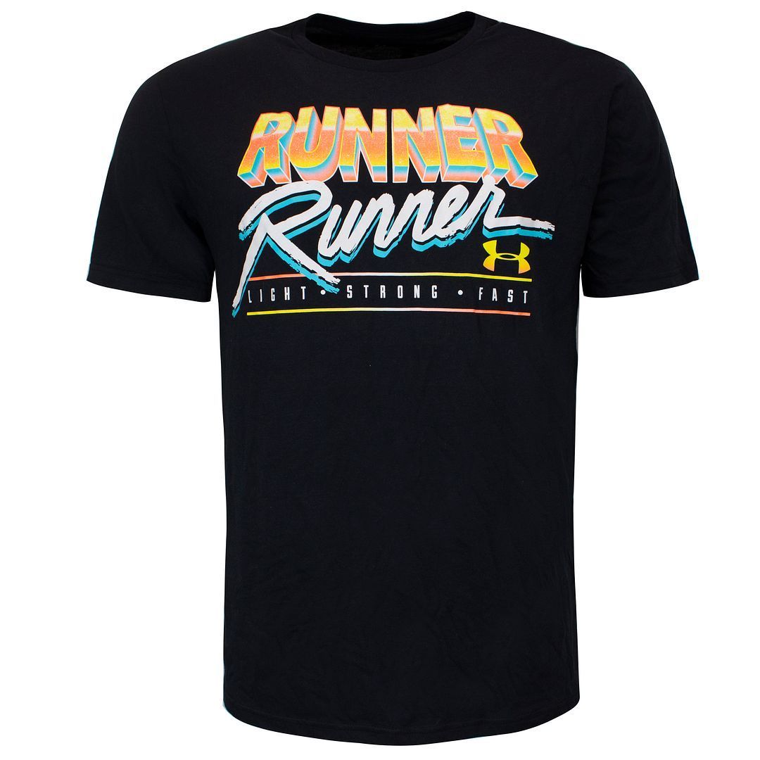 Lauf-T-Shirt mit Grafikprint