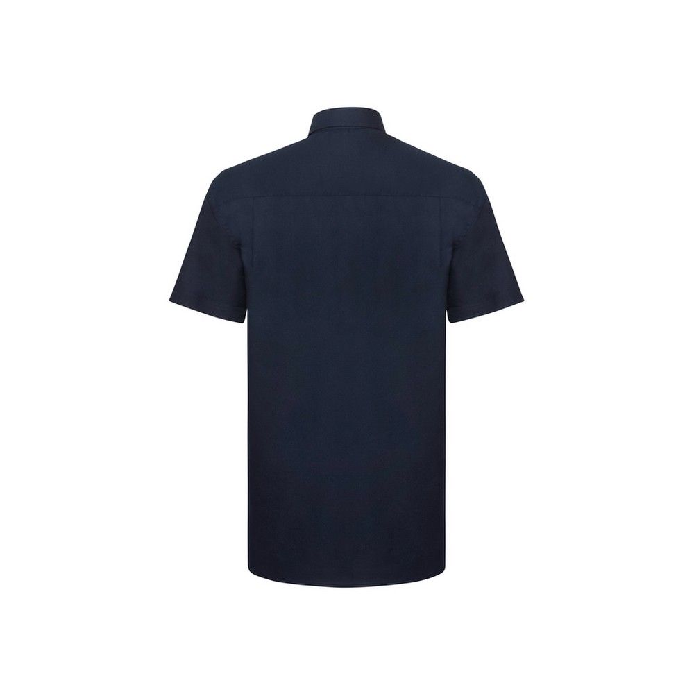 Kurzarm-Oxford-Hemd mit Button-Down-Kragen
