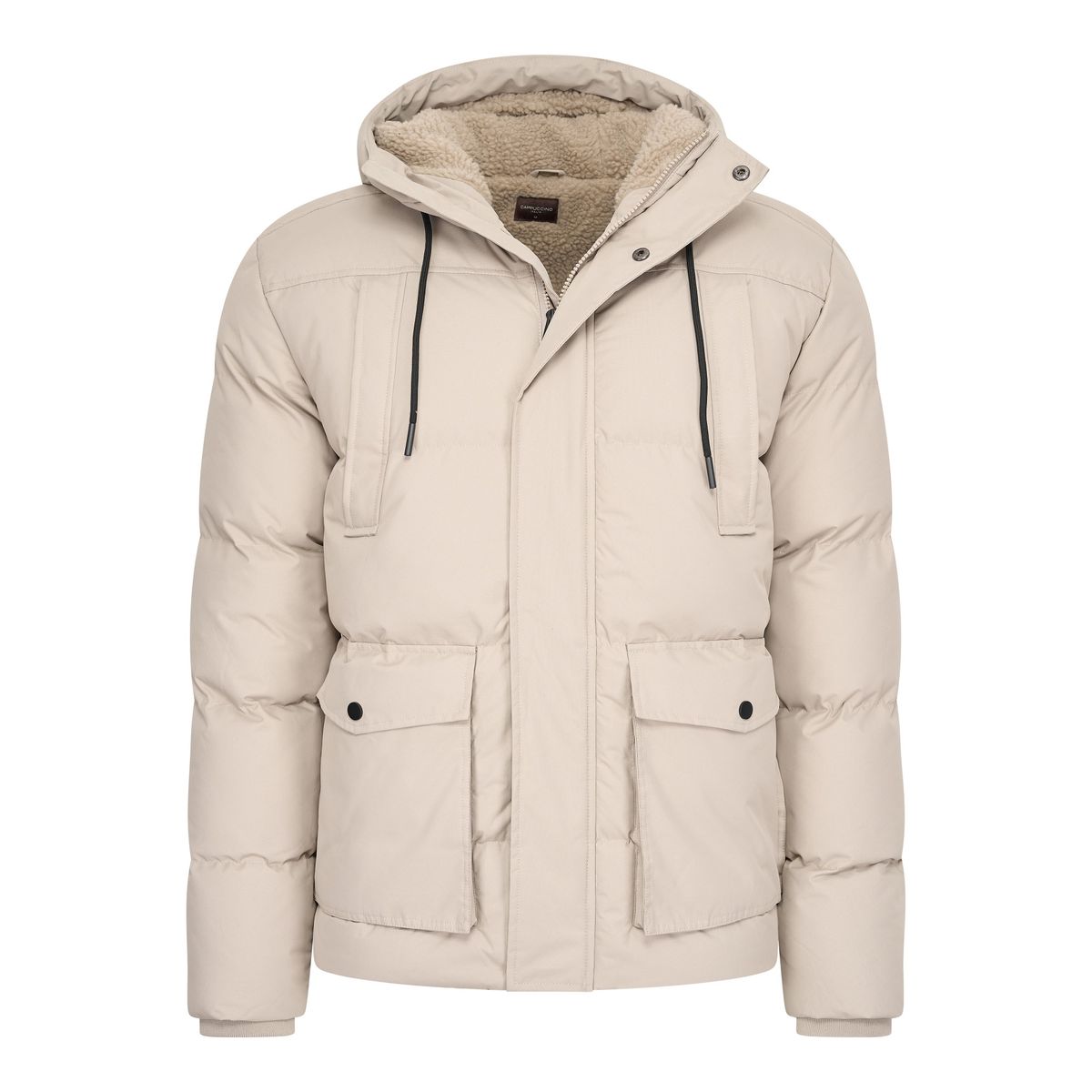Kapuzenjacke mit Polsterung und Taschen