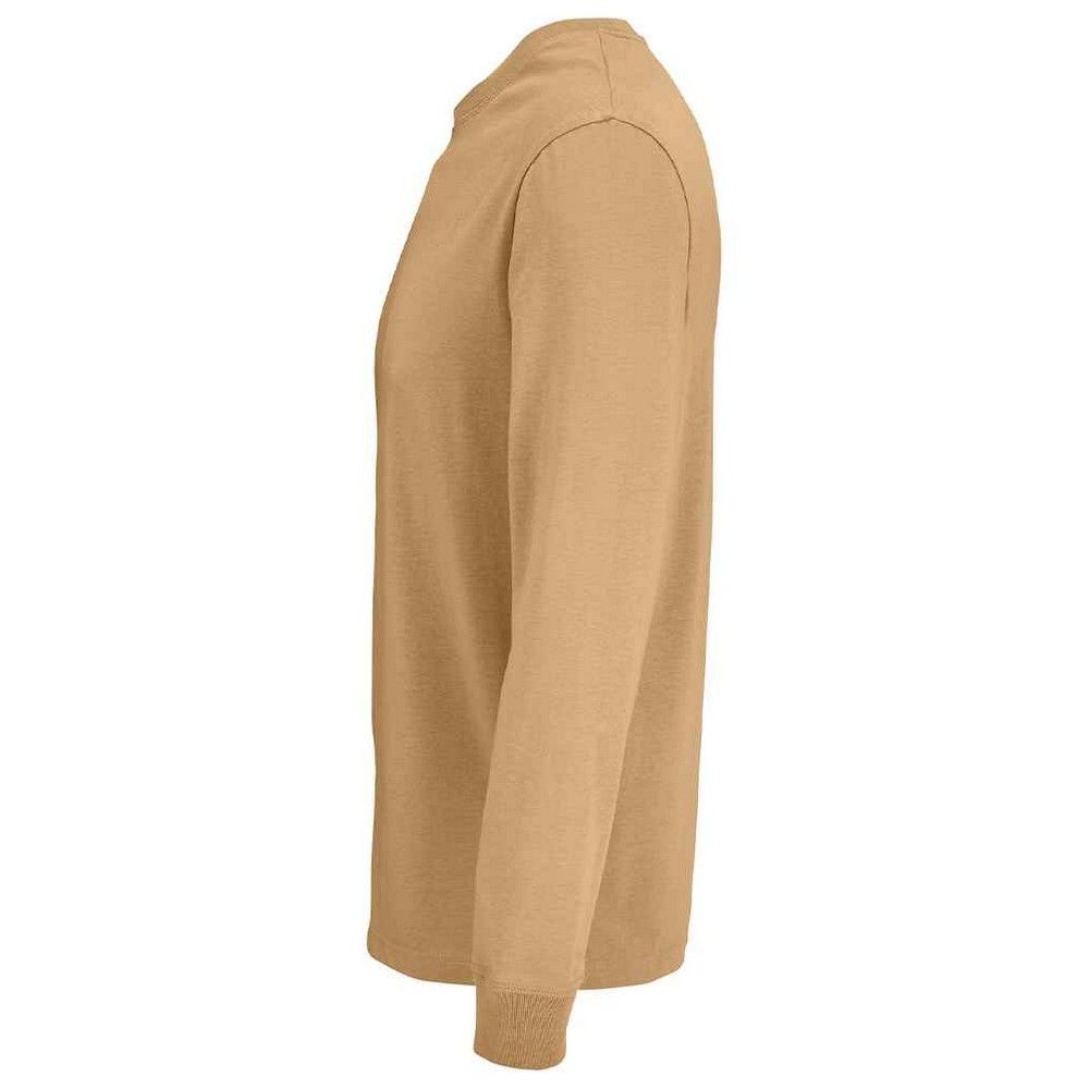Minimalistisches Bio-Baumwolle Langarmshirt