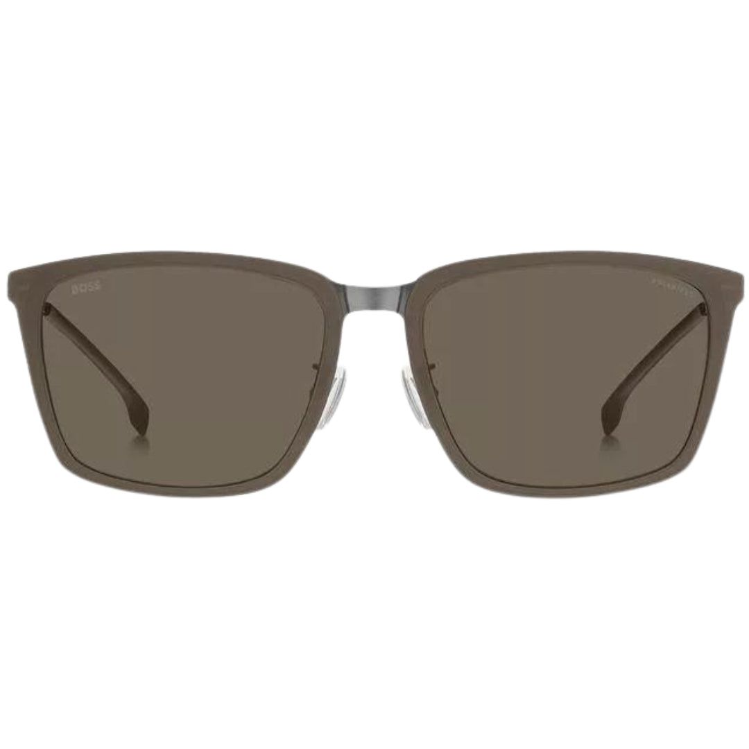 Sonnenbrille mit quadratischem Rahmen und polarisierten Gläsern
