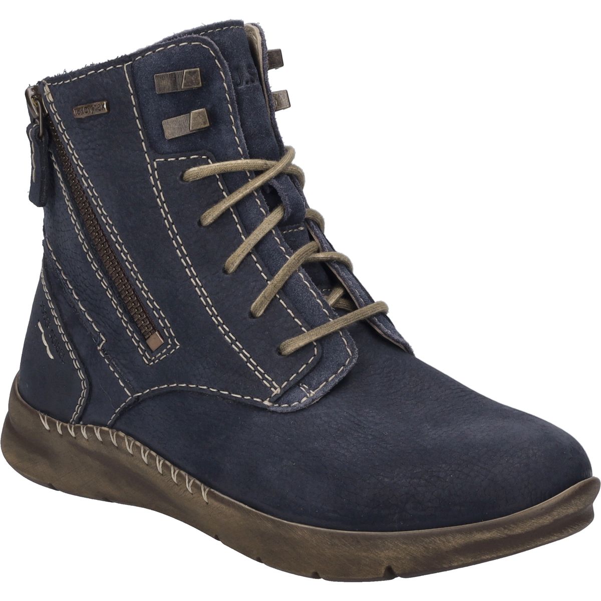 Bequeme Stiefeletten aus Nubukleder