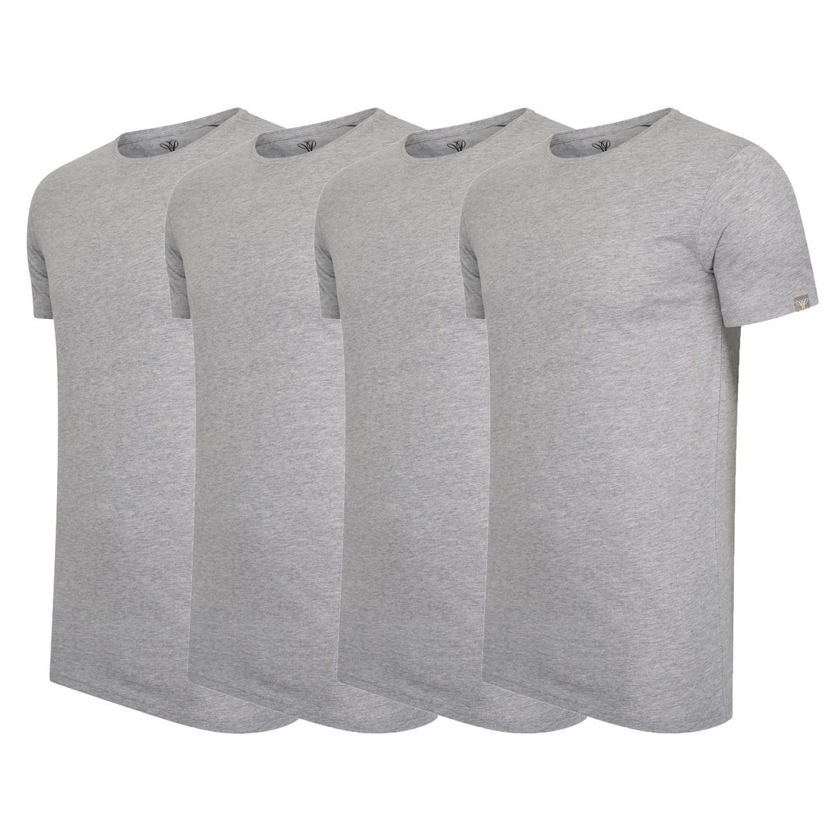 Basic T-Shirt-Pack mit Rundhalsausschnitt