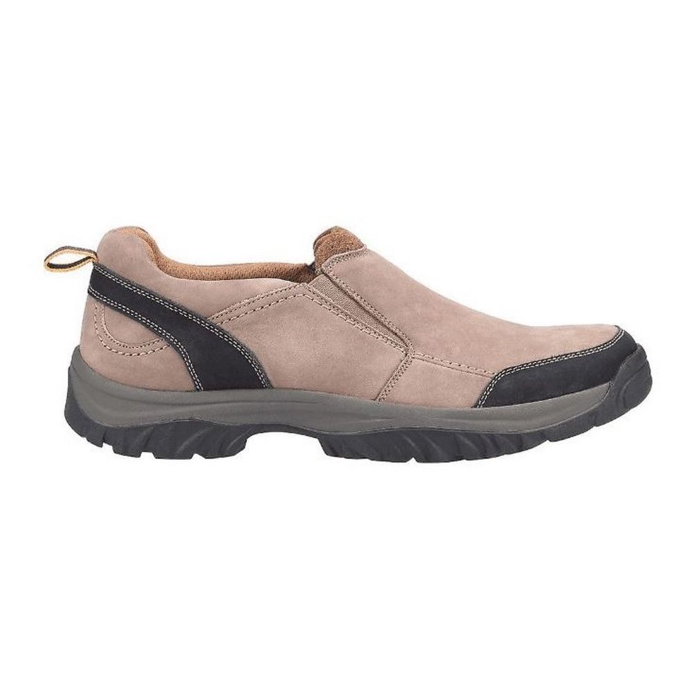 Slip-On Wanderschuhe aus Nubukleder