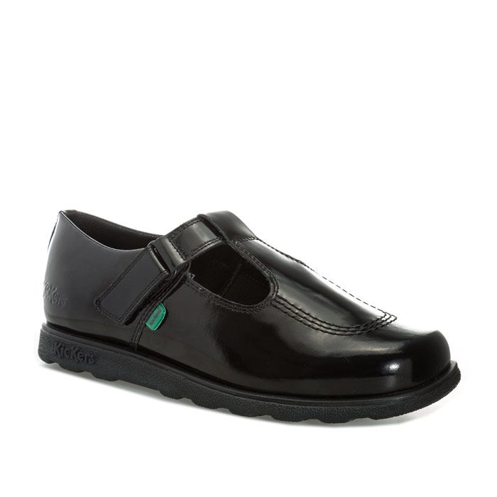 Lackleder T-Steg Schuhe