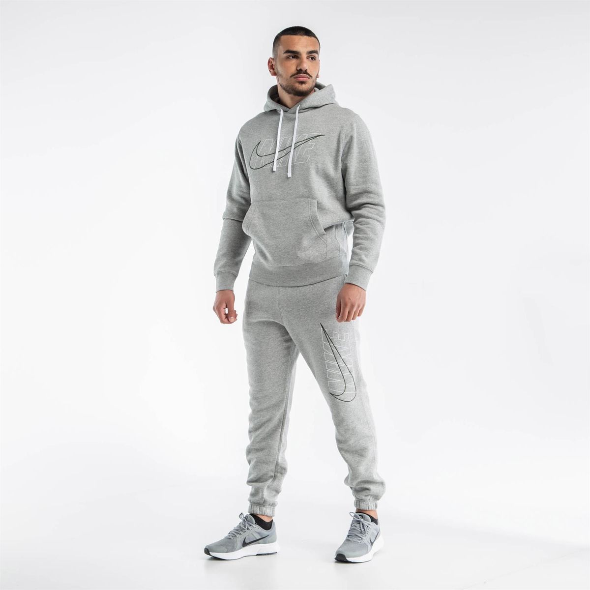 Herren Fleece Trainingsanzug Set mit Logo