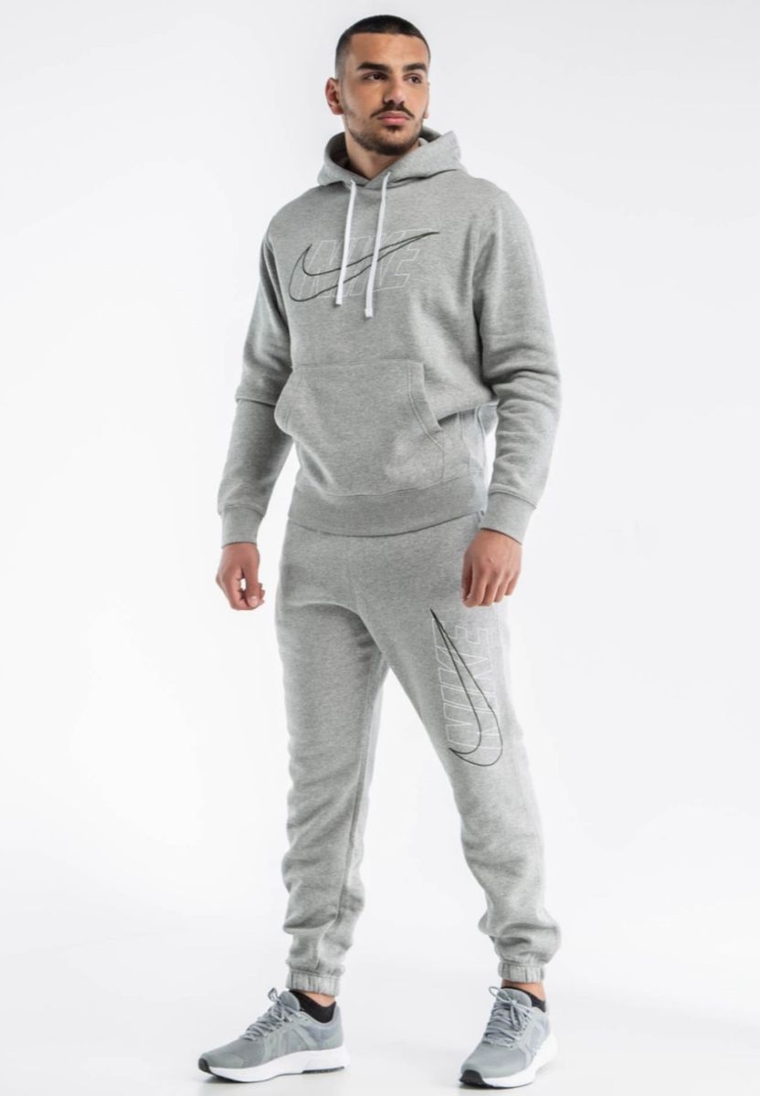 Fleece-Hoodie und Jogginghose Set