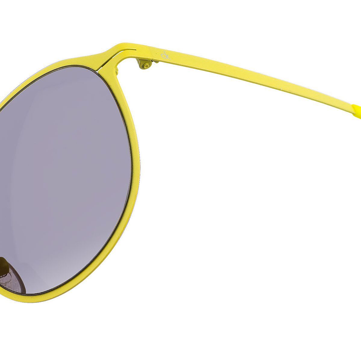 Ovale Sonnenbrille mit Metallrahmen