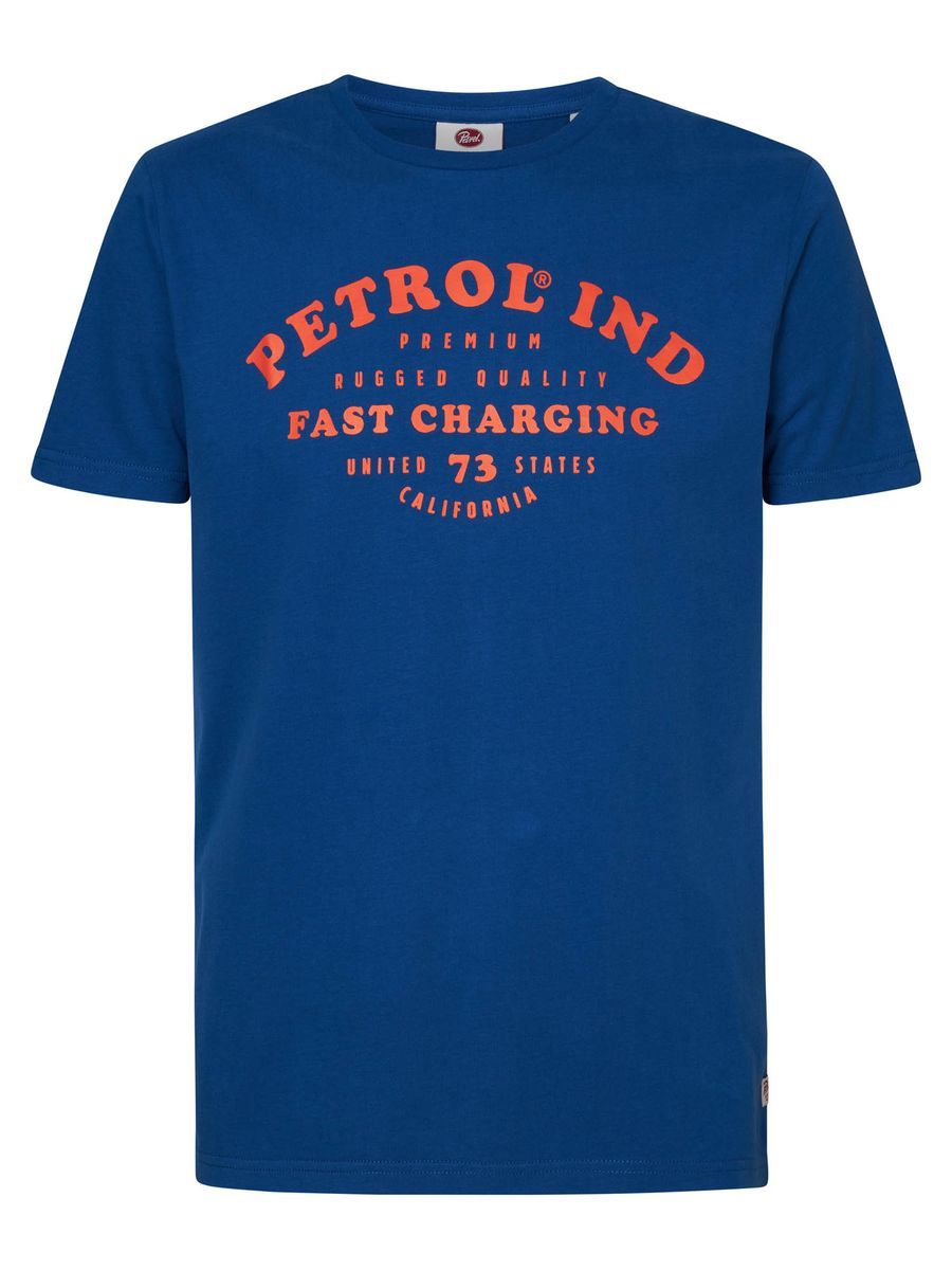Herren T-Shirt mit Grafikprint und Rundhalsausschnitt