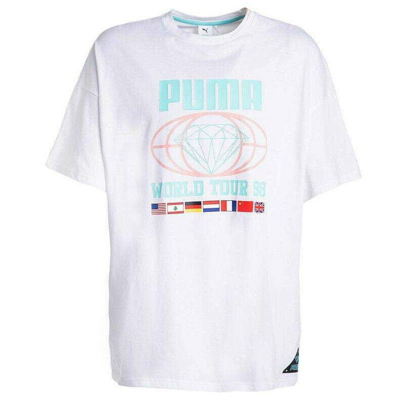 Herren T-Shirt mit Grafikprint und lockerer Passform