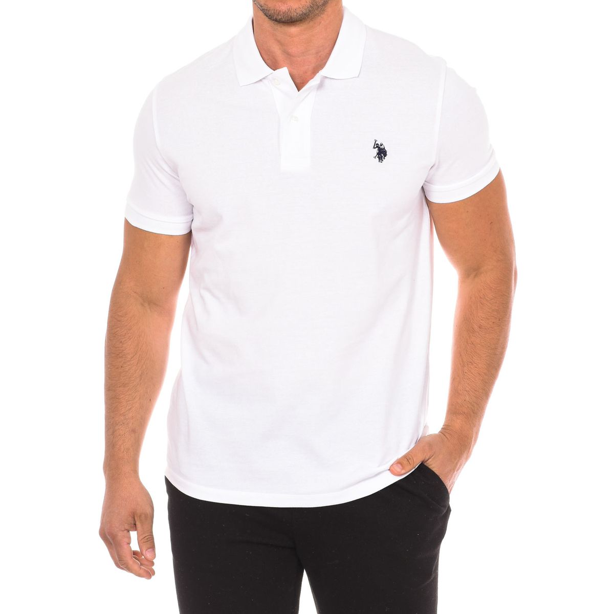 Klassisches Kurzarm-Poloshirt