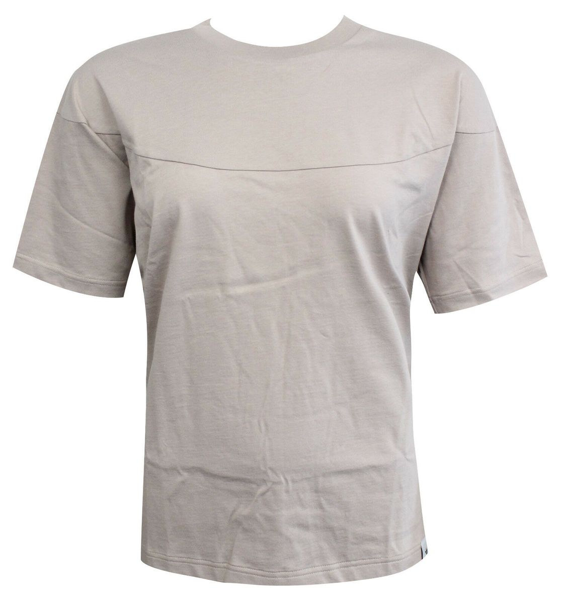 Minimalistisches T-Shirt mit Rundhalsausschnitt