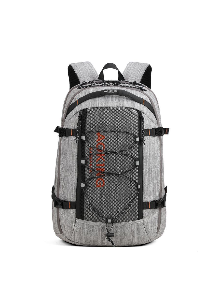 Unisex Grauer Freizeitrucksack
