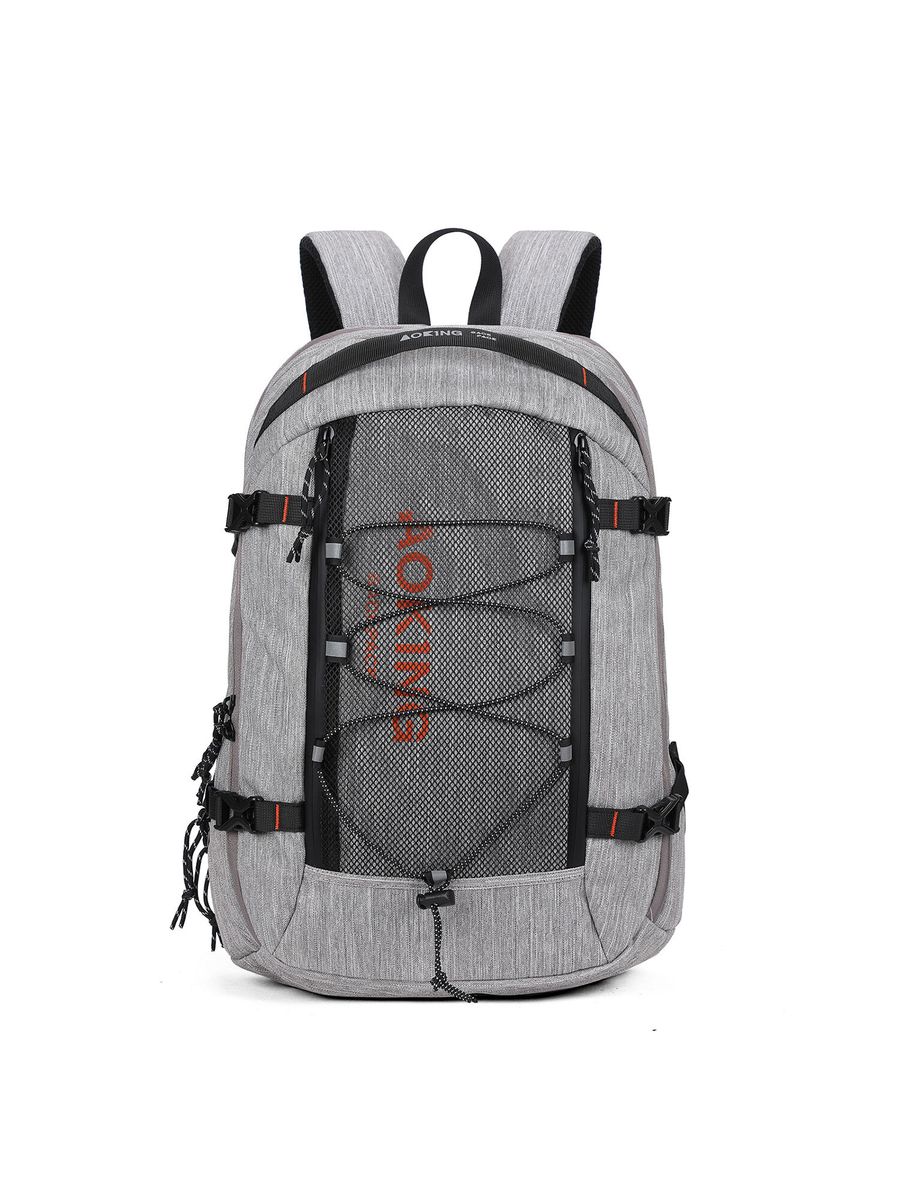 Unisex Grauer Freizeitrucksack