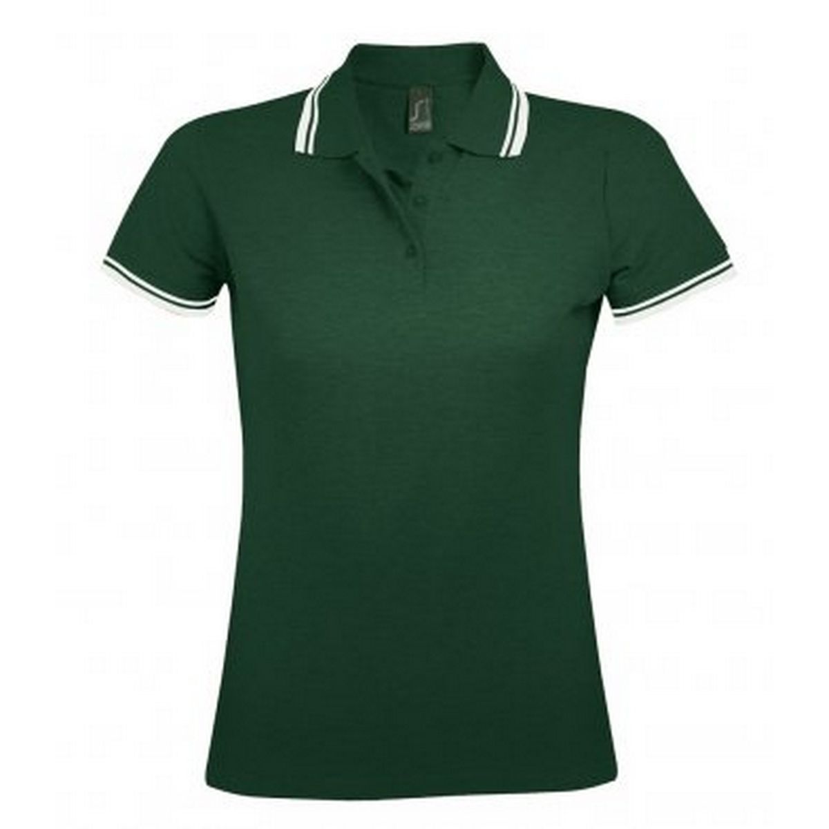 Piqué-Poloshirt mit Streifen für Damen