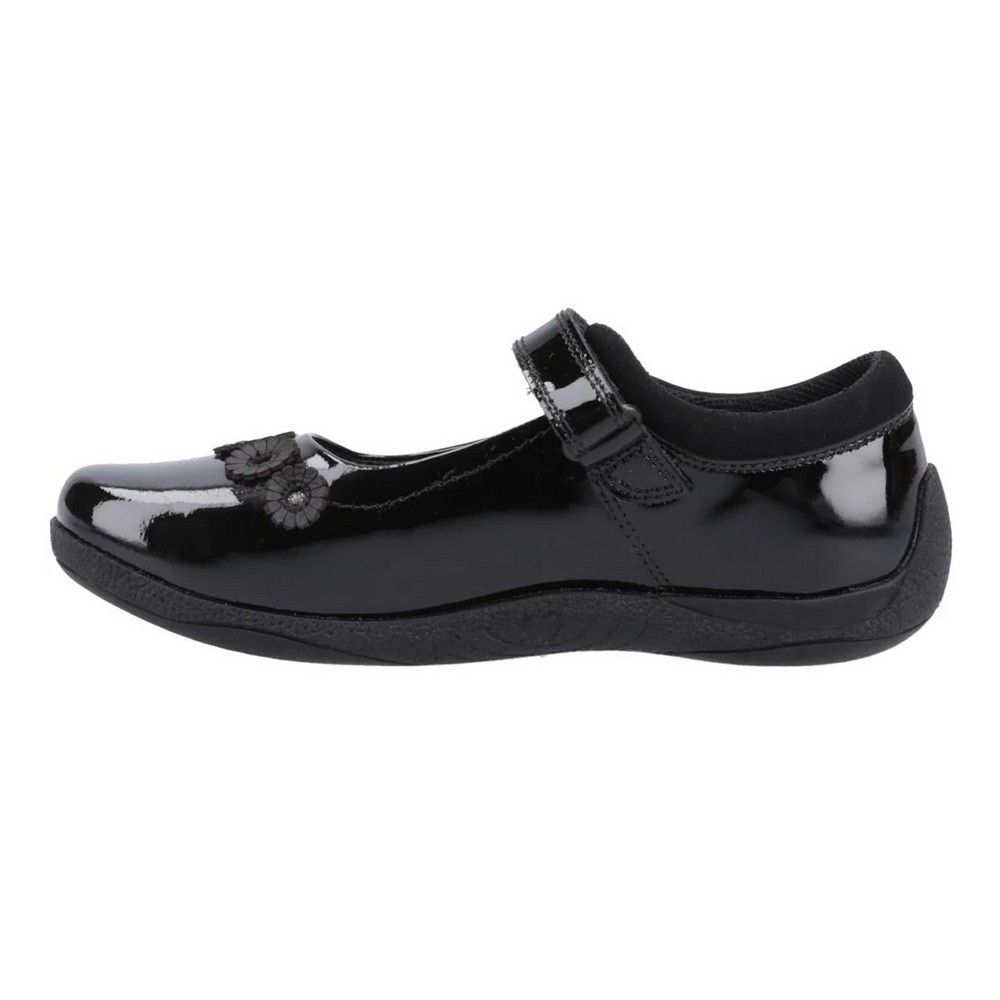 Mary Janes aus schwarzem Lackleder