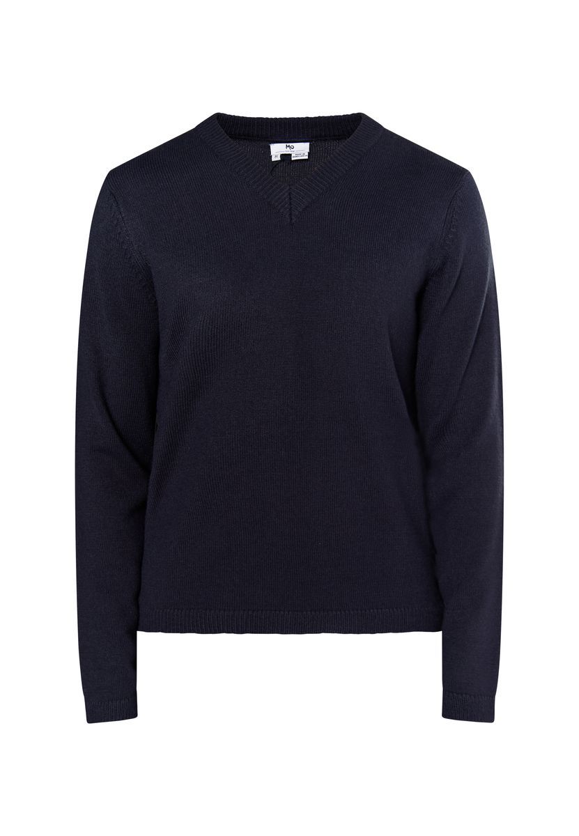 Klassischer Herren Strickpullover mit V-Ausschnitt