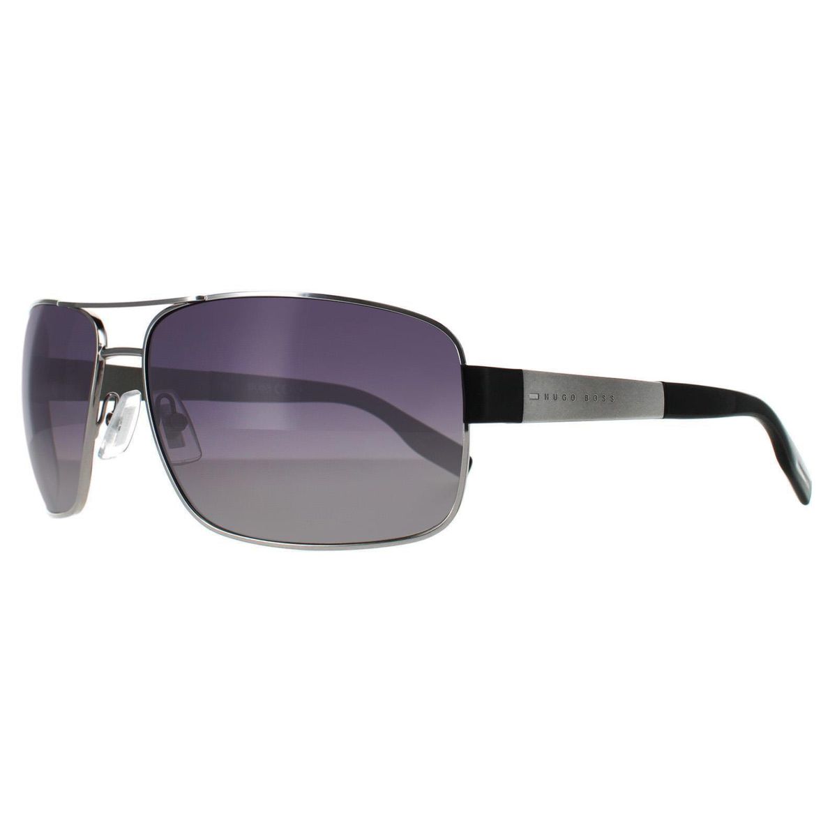 Polarisierte Rechteckige Wrap-Around Sonnenbrille
