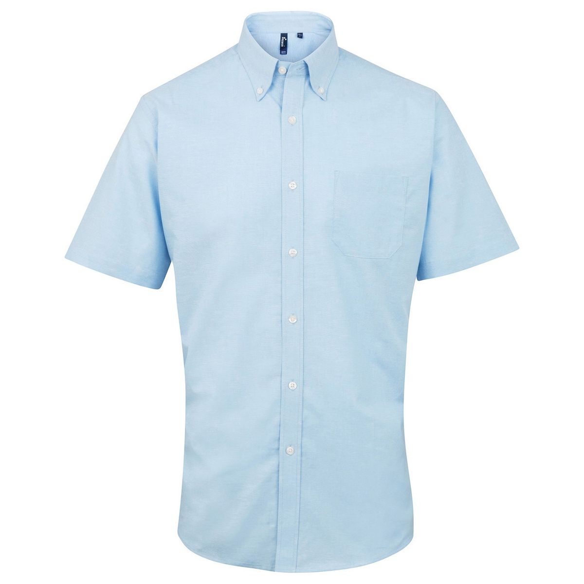 Herren Kurzarm Oxford Hemd
