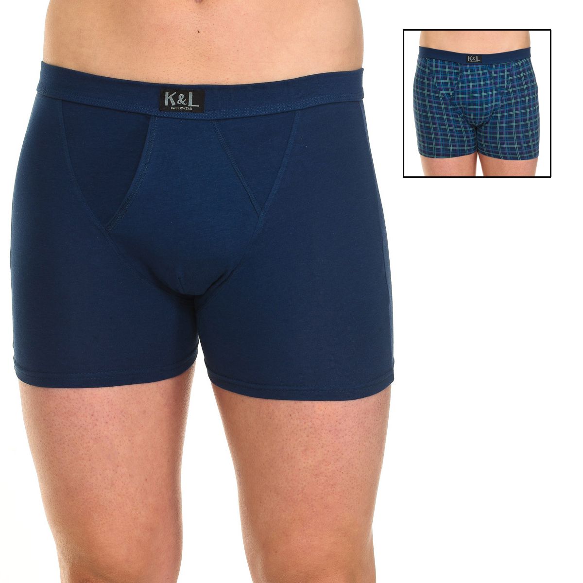 Herren-Boxershorts Zweierpack