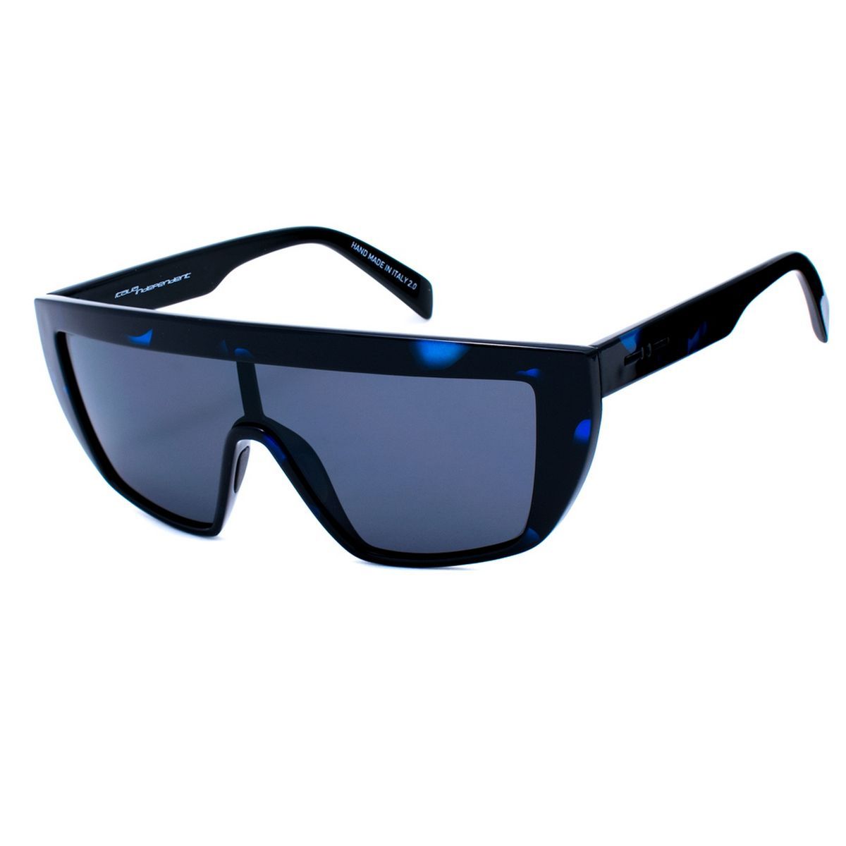 Schild Sonnenbrille mit breitem Rahmen